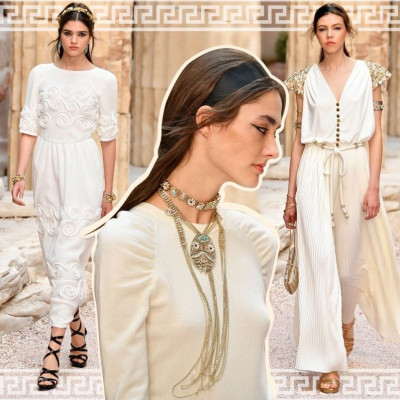 Summer Beauty Inspo: Το αρχαιοελληνικό beauty look στο Chanel Cruise 2018 show