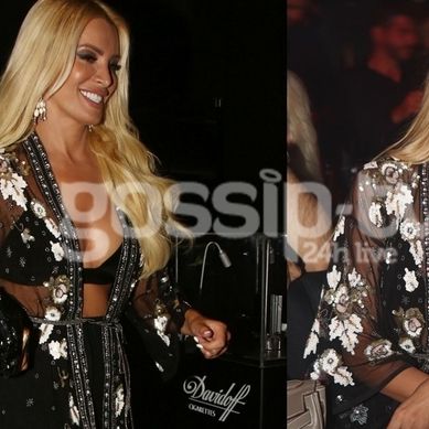 Το αβυσσαλέο ντεκολτέ της Καινούργιου προκάλεσε «αναστάτωση»