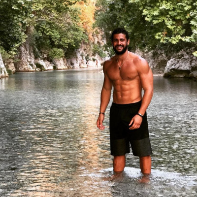 Ο Κωνσταντίνος Βασάλος και η Σόφη Πασχάλη κάνουν μαζί γυμναστική