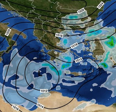 Καιρός: Ο Δαίδαλος «χτυπάει» την Ελλάδα με καταιγίδες, χαλάζι και χιόνια