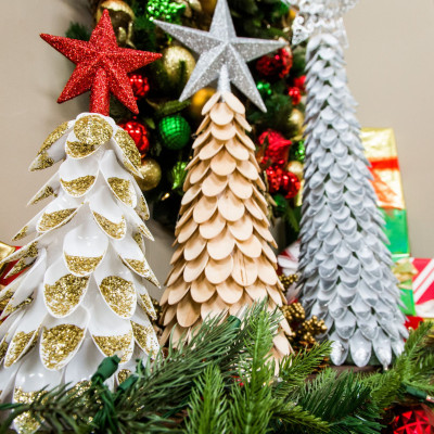 DIY: Τι μπορείς να στολίσεις αντί για το... κλασσικό χριστουγεννιάτικο δέντρο;