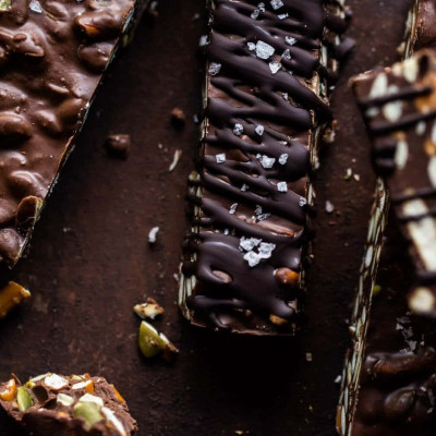 Μπάρες σοκολάτας για εσένα που θες κάτι διαφορετικό αυτές τις γιορτές