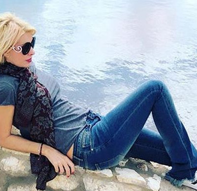 Ελένη Μενεγάκη: Πάσχα στην Κρήτη με τον Ματέο και τα παιδιά