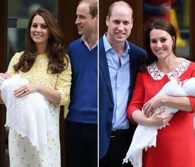 Kate Middleton: Οι τρεις έξοδοι της από το μαιευτήριο είναι ολόιδιες μεταξύ τους