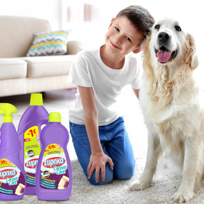 Για καθαρά χαλιά, η ξεκάθαρη λύση! Απλά και οικονομικά