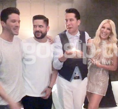 Τα πριβέ γενέθλια της Καινούργιου στο καμαρίνι του Οικονομόπουλου