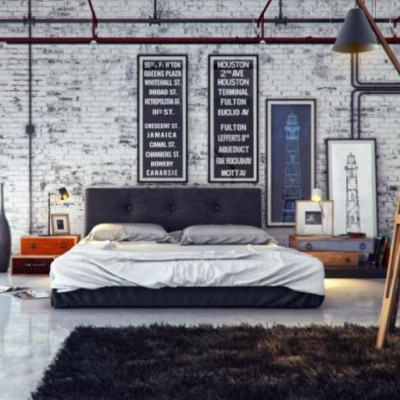 9 υπνοδωμάτια βιομηχανικού στιλ που θα εντυπωσιάσουν και τους πιο ρομαντικούς τύπους