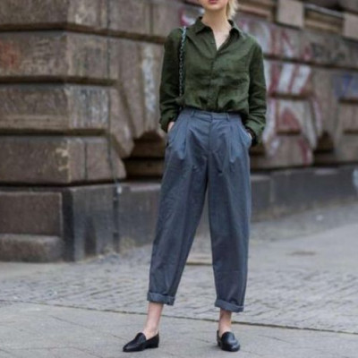 Το κόλπο που θα κάνει τα πόδια σου να δείχνουν ψηλότερα φορώντας παντελόνι