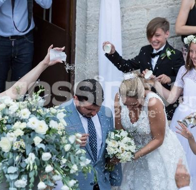 Καρέ καρέ ο παραμυθένιος γάμος του μοντέλου με τον επιχειρηματία