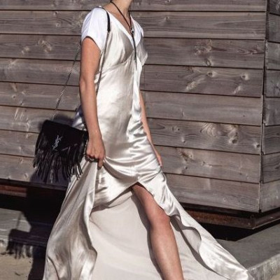 10 λόγοι για να αποκτήσεις ένα satin, maxi φόρεμα