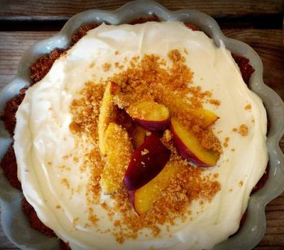 Εξπρές γλυκό με ροδάκινα - Δροσερό,νόστιμο και πανεύκολο