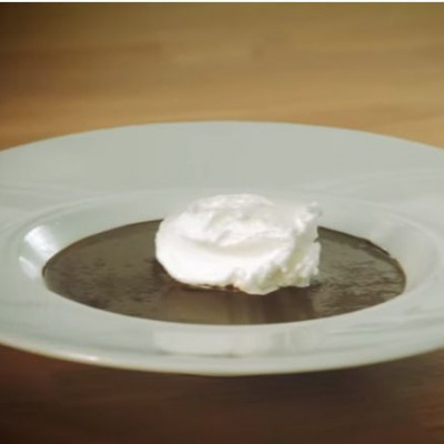 Κρεμ μπρουλέ με σοκολάτα και μπανάνα