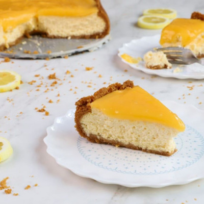 Πεντανόστιμο cheesecake Λεμόνι
