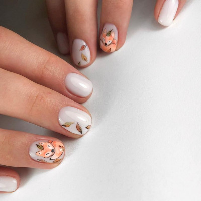 Tο πιο φθινοπωρινό nail art είναι… Foxy!