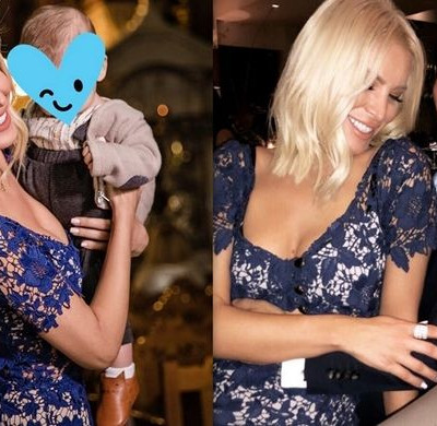 Νονά η Κατερίνα Καινούργιου – Στο πλευρό ο σύντροφός της