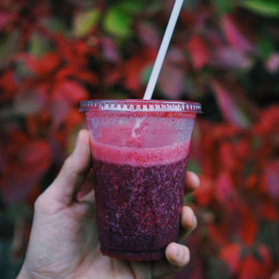 Smoothie με ρόδι και μπανάνα για έξτρα ενέργεια