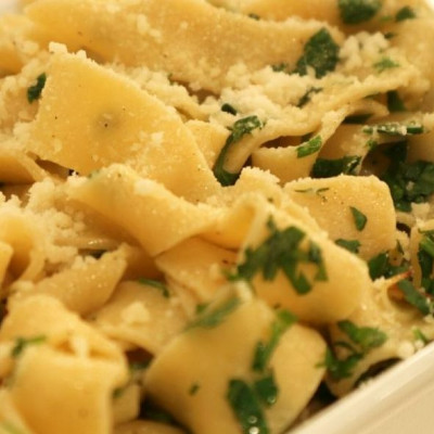 Ταλιατέλες aglio e olio