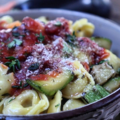 Τορτελίνια με λαχανικά