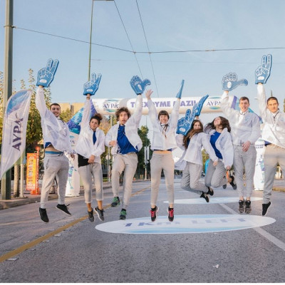 36ος Αυθεντικός Μαραθώνιος Αθήνας: Το Φυσικό Μεταλλικό Νερό ΑΥΡΑ στο πλευρό όλων των αθλητών!