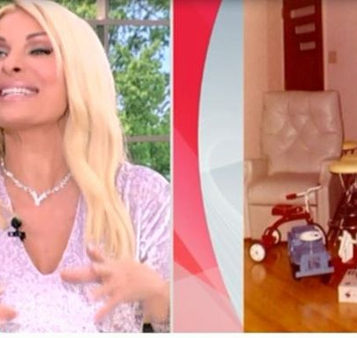 Μενεγάκη: Οι φωτο με το χριστουγεννιάτικο δέντρο όταν ήταν παιδί και η συγκινητική περιγραφή της!