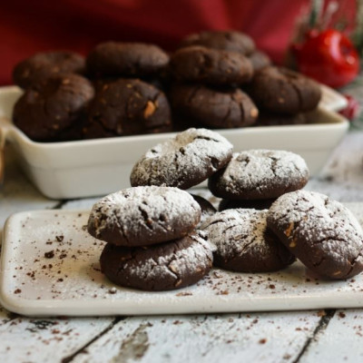 Σοκολατένιοι κουραμπιέδες