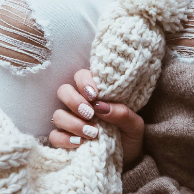 #SweaterNails γιατί… πάνε με τον καιρό!