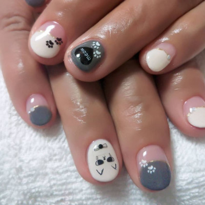 Είσαι cat lover; Αυτά είναι τα πιο χαριτωμένα nail art που θα δεις σήμερα!