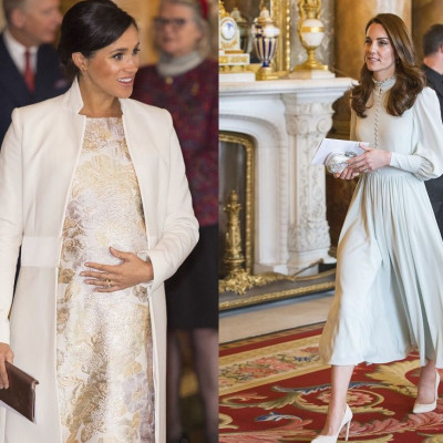 Kate Middleton vs Meghan Markle: Δύο ξένες σε σπάνια κοινή δημόσια εμφάνιση