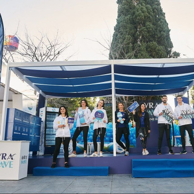 Ημιμαραθώνιος Αθήνας 2019: To Φυσικό Μεταλλικό Νερό ΑΥΡΑ  έδωσε δυναμικό «παρών» με το AVRA WAVE