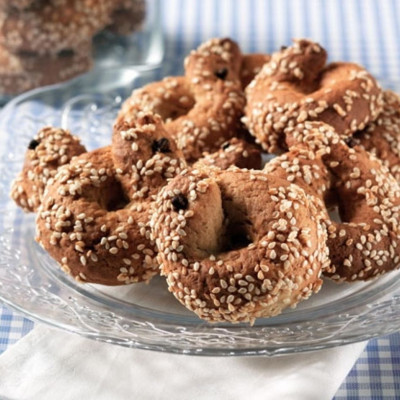 Θρεπτικά κουλουράκια με ταχίνι