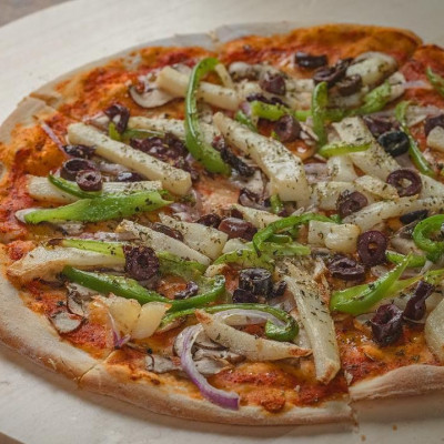 Vegan pizza, από τον Γιώργο Τσούλη