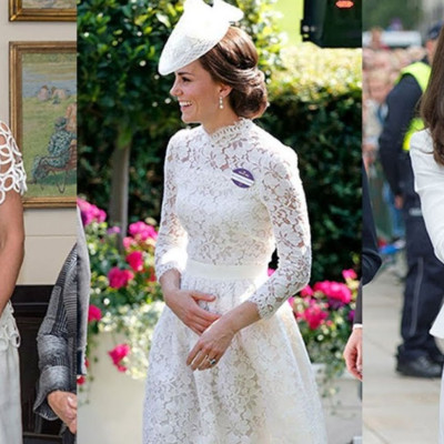 Η Kate Middleton ντυμένη στα λευκά - Δείτε τις καλύτερες εμφανίσεις της (vid)