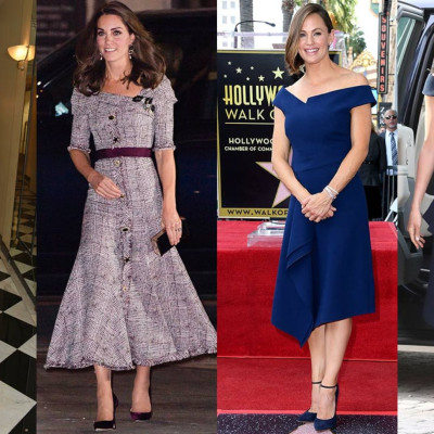 Διάσημες αντιγράφουν το ντύσιμο της Kate Middleton και της Meghan Markle; Δείτε φωτογραφίες (vid)