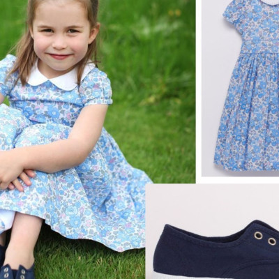 Το φόρεμα και τα πάνινα της Charlotte: Πόσο κοστίζουν και που μπορείς να τα αγοράσεις