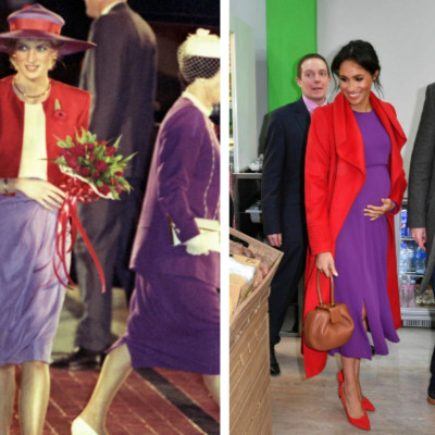 Όλες οι φορές που η Meghan Markle τίμησε την πριγκίπισσα Diana (pics)
