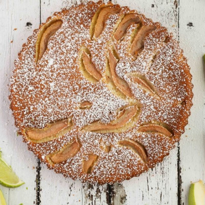 Κλαφουτί με αχλάδι