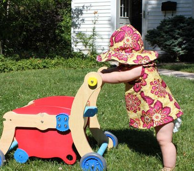 Κηπουρική με νήπια