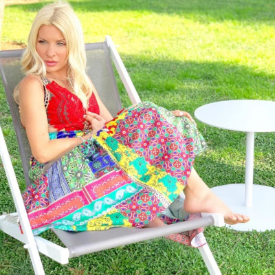 Ελένη Μενεγάκη: Έτσι περνά τα Σαββατοκύριακά της με τον Μάκη και τα παιδιά στην Άνδρο (pics)