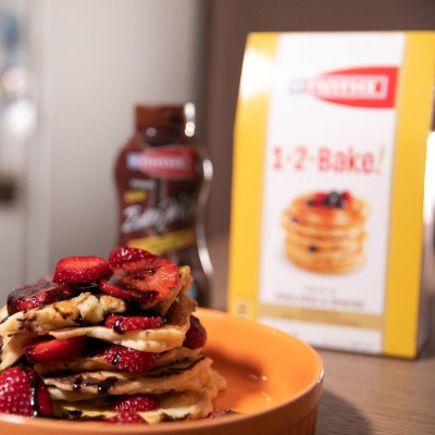 Πώς θα ετοιμάσεις τα πιο νόστιμα Pancake σε δύο μόλις βήματα