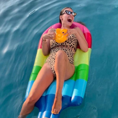 Δέσποινα Καμπούρη: Δείτε τι έκαναν οι κόρες της λίγο πριν τις πάρει ο ύπνος (vid&pics)