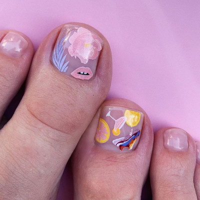 Pedinspiration! Δες δέκα πανέμορφα πεντικιούρ που θα σε κάνουν να χαμογελάσεις