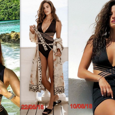 Η Χριστίνα Μπόμπα είναι, ίσως, η μόνη celebrity που ξαναφοράει μαγιό 2 και 3 φορές