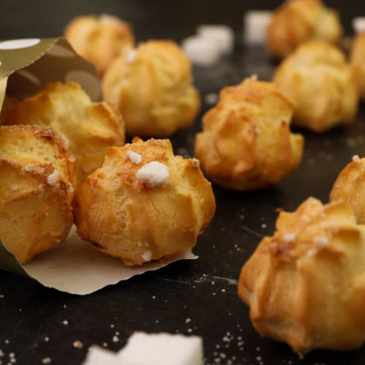 Σουδάκια με ζάχαρη(choux)