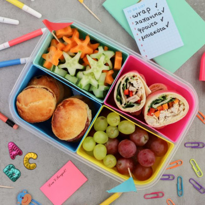 Το πιο σούπερ lunch box με wrap