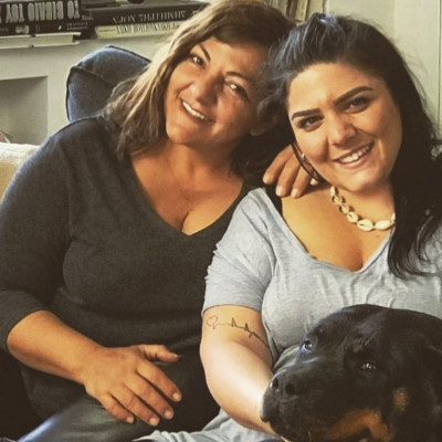 Δανάη Μπάρκα: Το συγκινητικό post για τον «δεύτερο μπαμπά» της (pics)