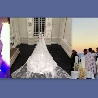 Ο ρομαντικός γάμος τους στη Μύκονο- Το μυστήριο και η λαμπερή δεξίωση! (Video & Photos)