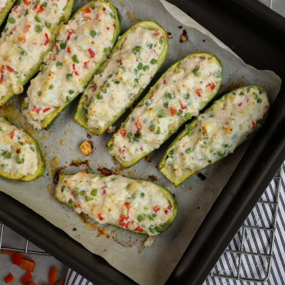 Σήμερα φτιάχνουμε γεμιστά κολοκυθάκια