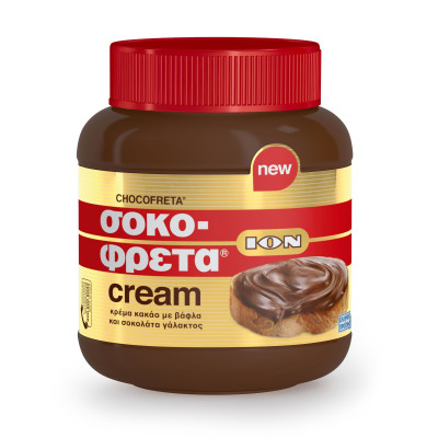ΣΟΚΟΦΡΕΤΑ CREAM - Η μία και μοναδική ION Σοκοφρέτα, τώρα και σε κρέμα!