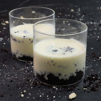 Μους λευκής σοκολάτας