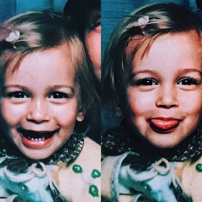 Το κοριτσάκι της φωτογραφίας είναι μία ξανθιά καλλονή και σύζυγος πασίγνωστου τραγουδιστή